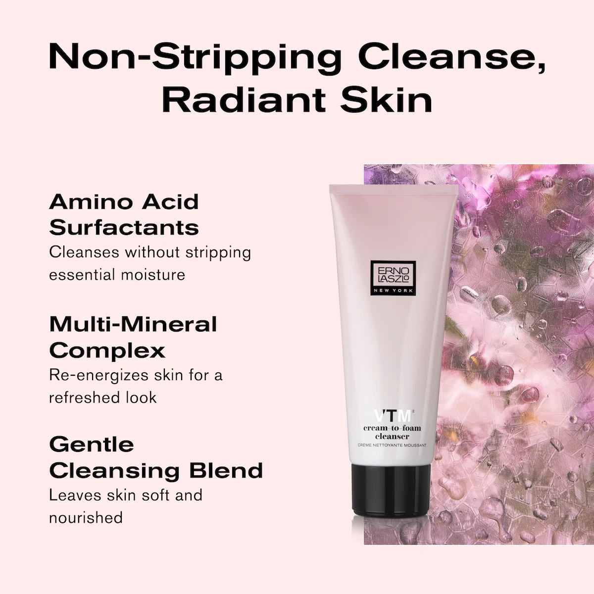 VTM Cream-to-Foam Cleanser - Image 3